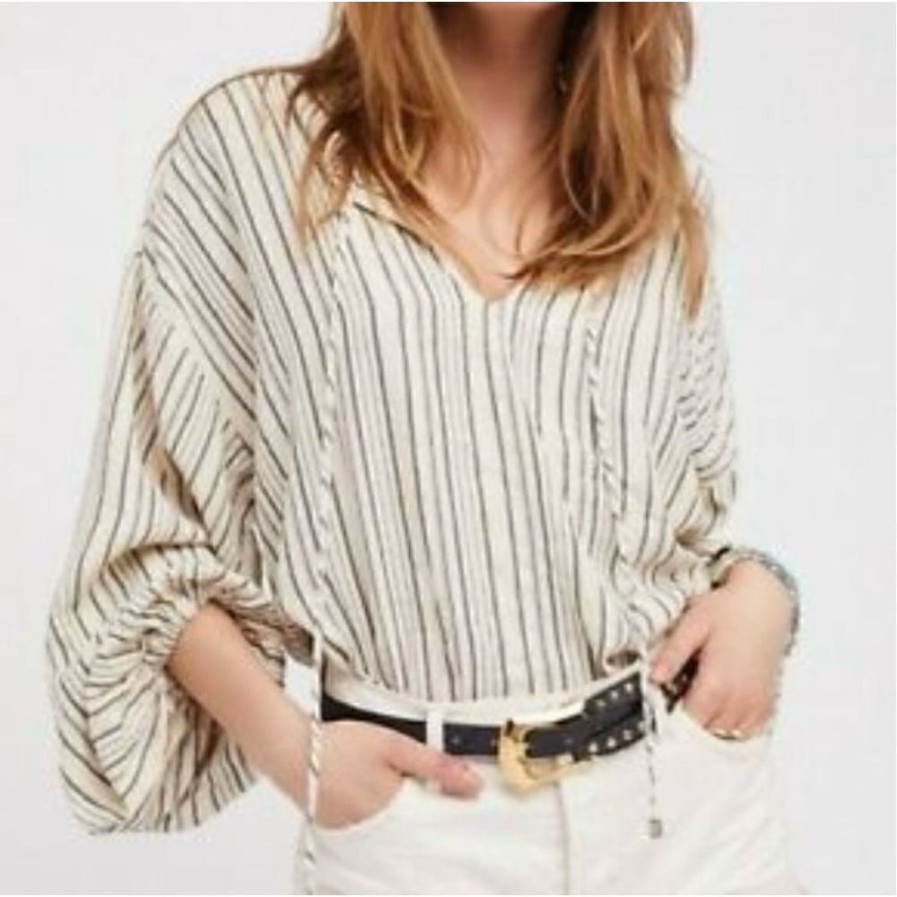 NWT Free People Rhythm of The Night Tunic Blouse